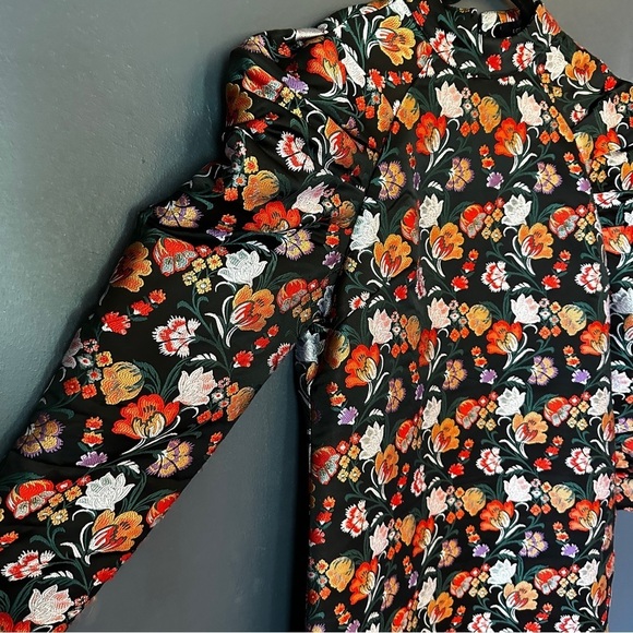 LOST INK mini multi-colored mini dress | size medium - Picture 8 of 8